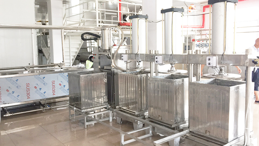 中、小型豆腐干生產(chǎn)線(xiàn)